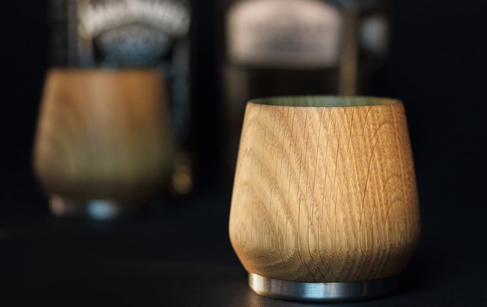 Nisnas Oak Honey Whiskey Tumbler