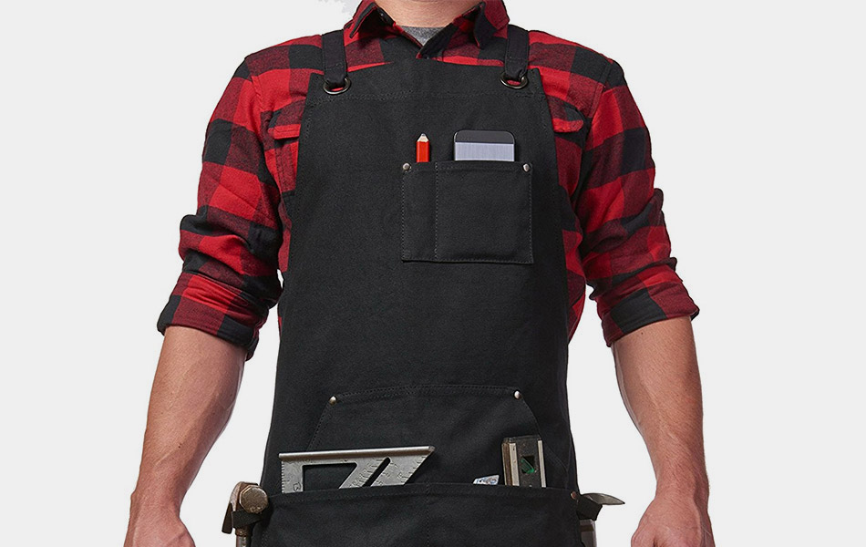 Waxed Canvas Tool Apron