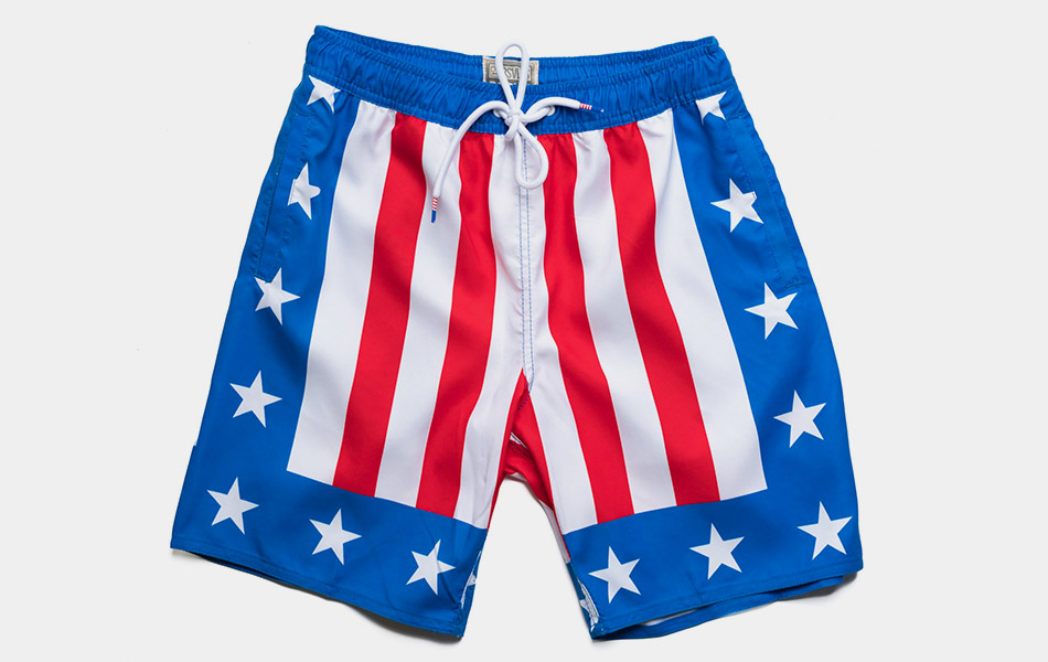 Hearts On Fire Swim Trunks