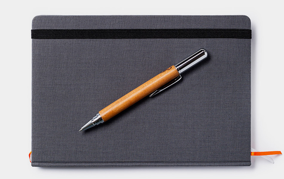 Pad & Quill Wooden Rollerball Pen