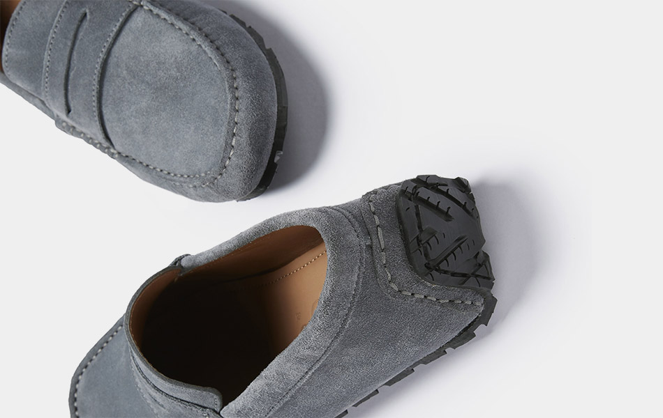 Hugs Tyre Sole Penny Driving Loafers
