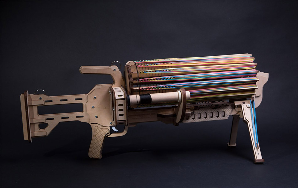 Rubber Band Machine Gun